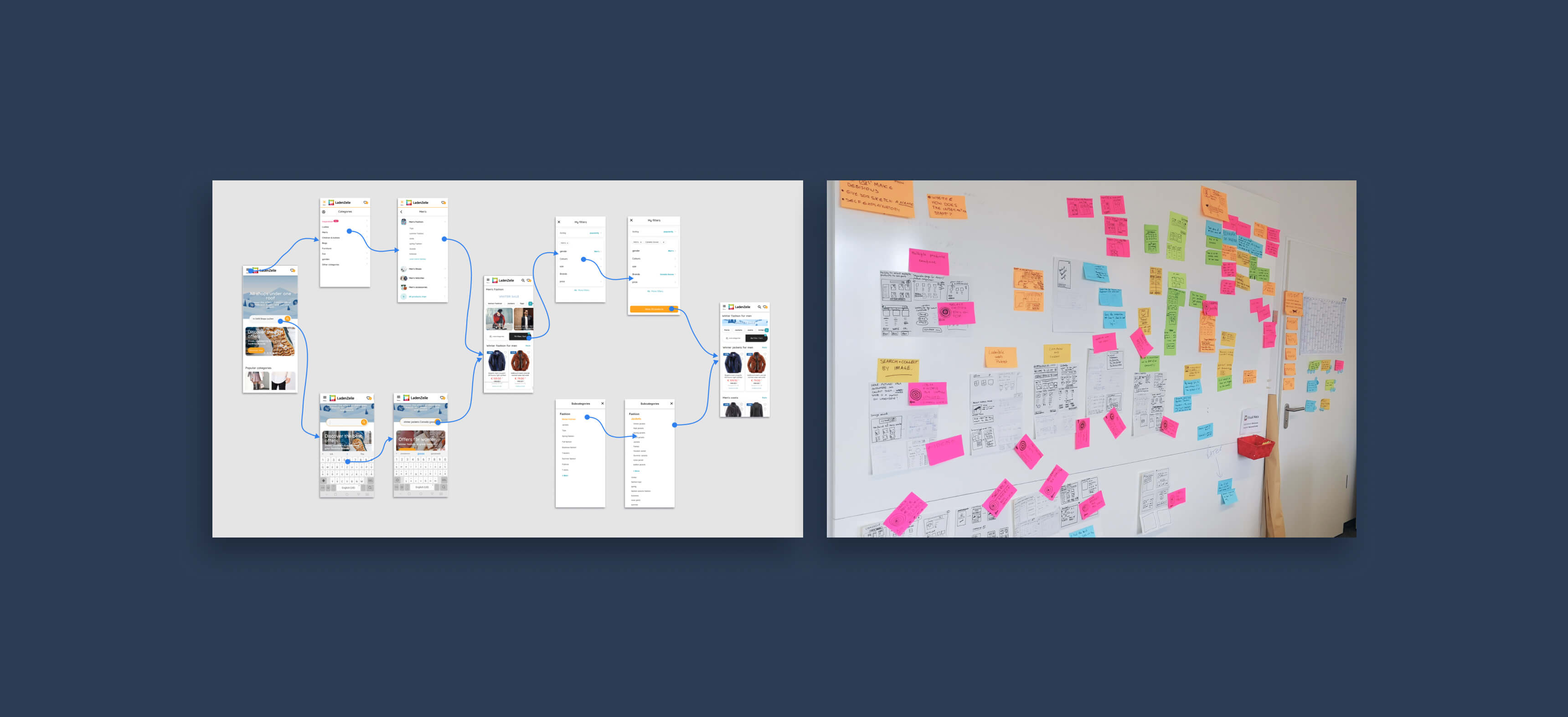 Prototyping and testing the new design with users.